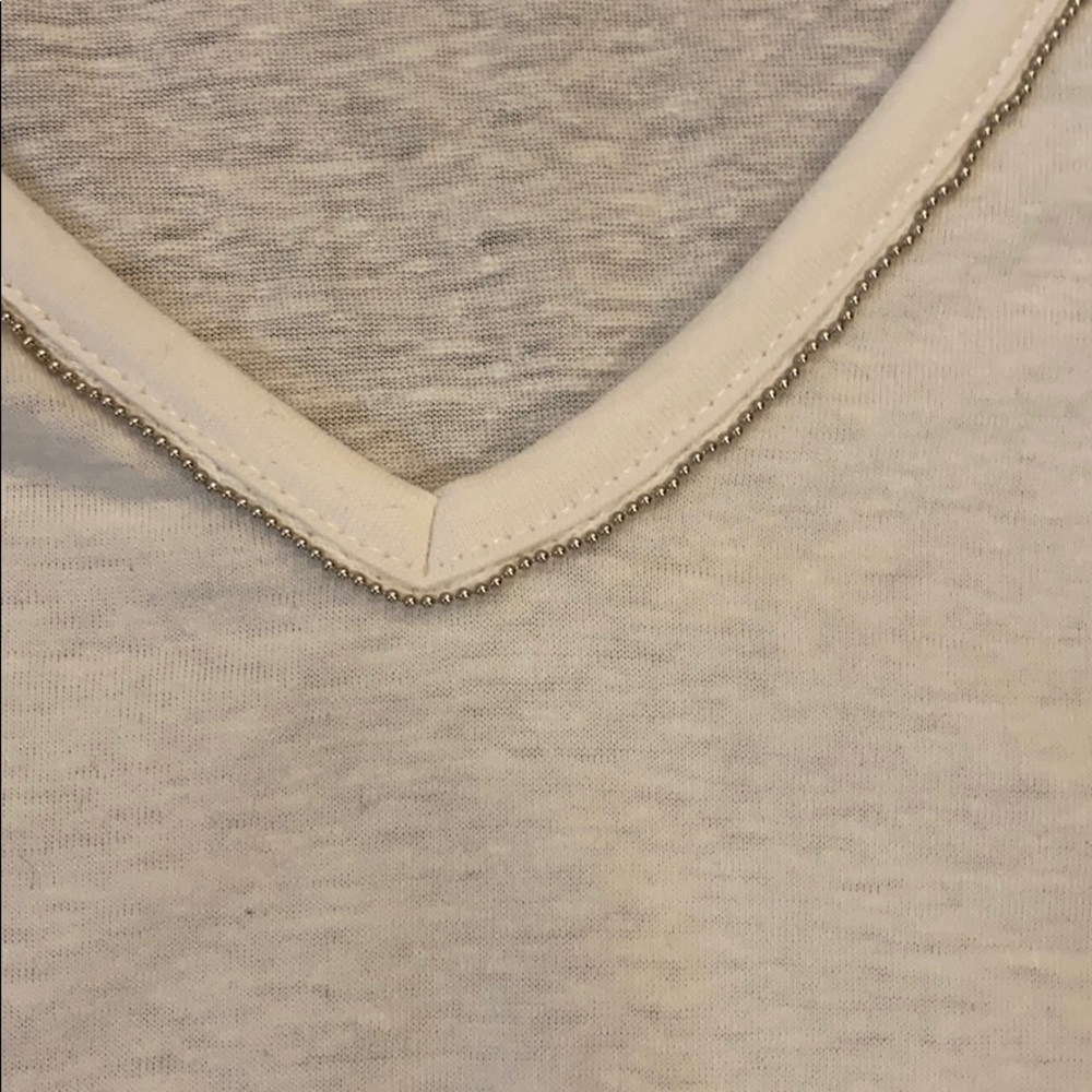 Chain Trim V-Neck Tee
WIT & WISDOM NEW - Picture 7 of 8